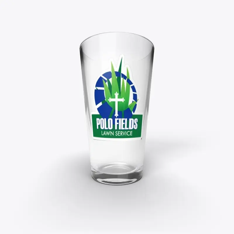 Polo Fields Pint Glass